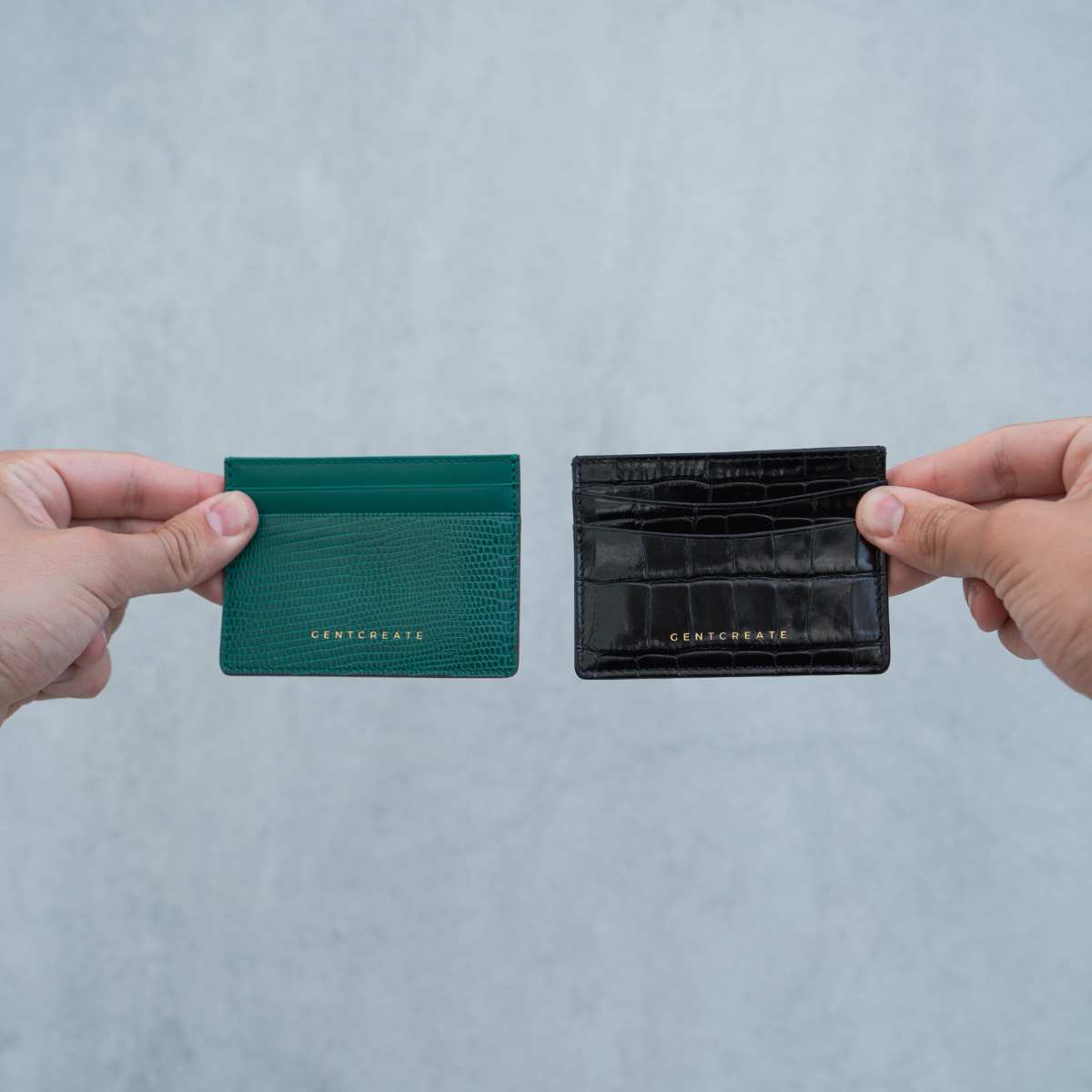 Minimalist Card Wallet. Premium Epsom Calf Leather. Card -  Norway