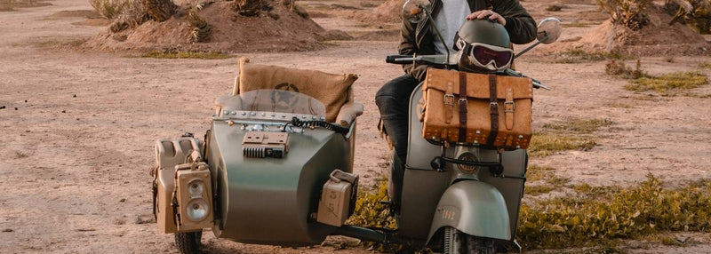 Vintage Motorcycle Bags: Luggage, Saddlebags for Motorcycles