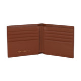 Η εσωτερική πλευρά μιας θήκης Brown Crocodile Leather Wallet από την Gentcreate