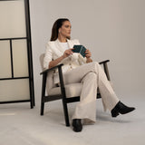 그와 그녀를 위한 악어 가죽 이중 지갑