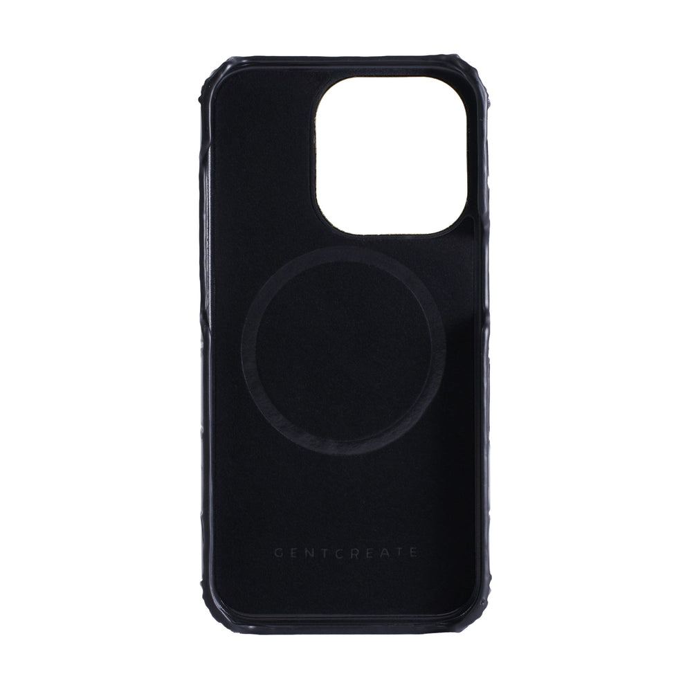 Leather iPhone Case Crocodile Pattern Crocodile Leather iPhone Case Interior