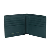 Η Εσωτερική πλευρά ενός Πράσινου Πορτοφολιού από Δέρμα Κροκοδείλου από την Gentcreate