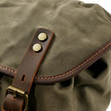 Vandtæt kanvas rygsæk