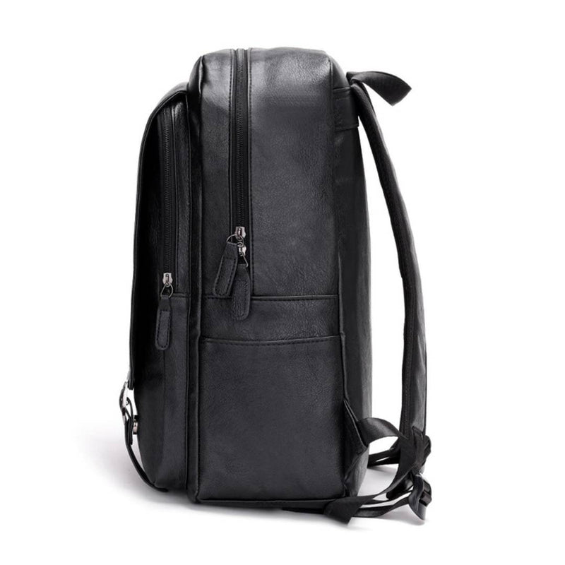 Black-leather-backpack-from-the-side-by-GentCreate