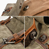Zaino in tela vintage retro Deliciae - GENTCREATE
