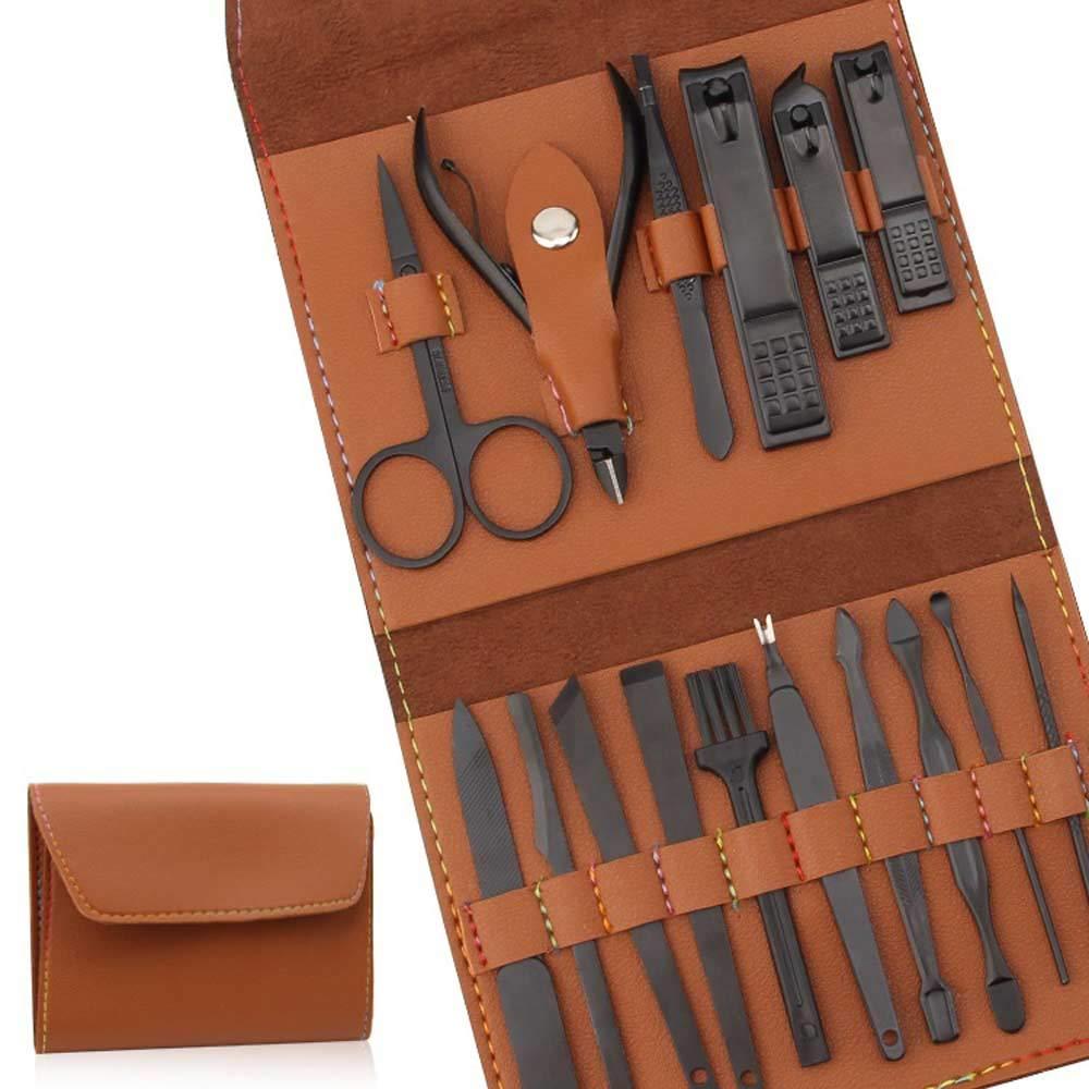 MEN'S MANICURE SET "NECESSE" Brown - Gentcreate MEN'S MANICURE SET "NECESSE" Brown - Gentcreate