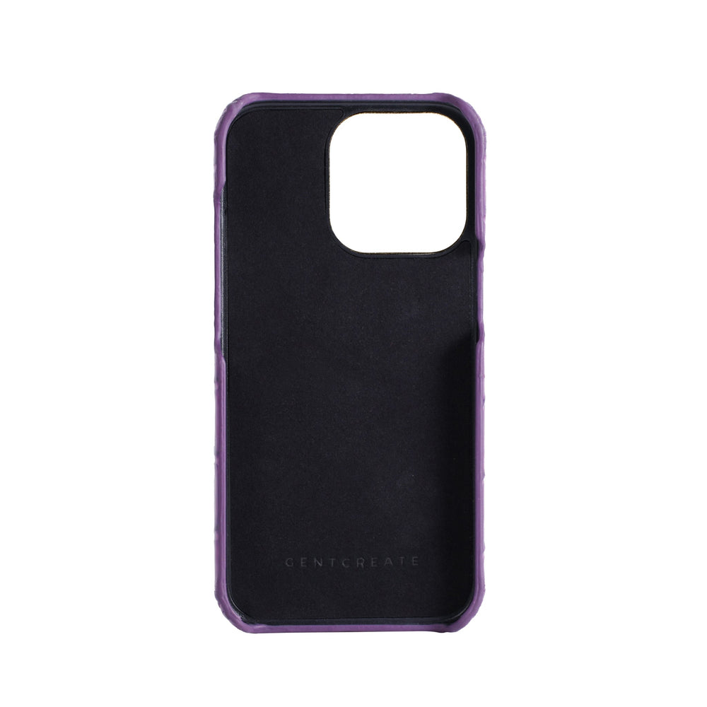 Leather iPhone Case Crocodile Pattern Leather iPhone Case Crocodile Pattern - GENTCREATE