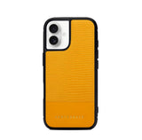 Custodia per iPhone in pelle modello lucertola