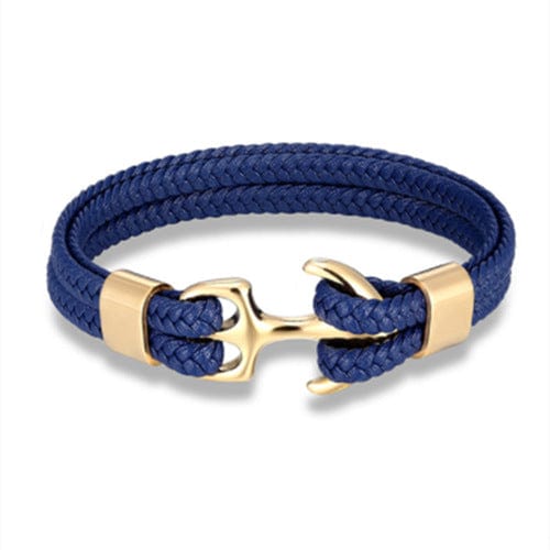 Läderankararmband Nauta Läder Ankararmband "Nauta" - Gentcreate