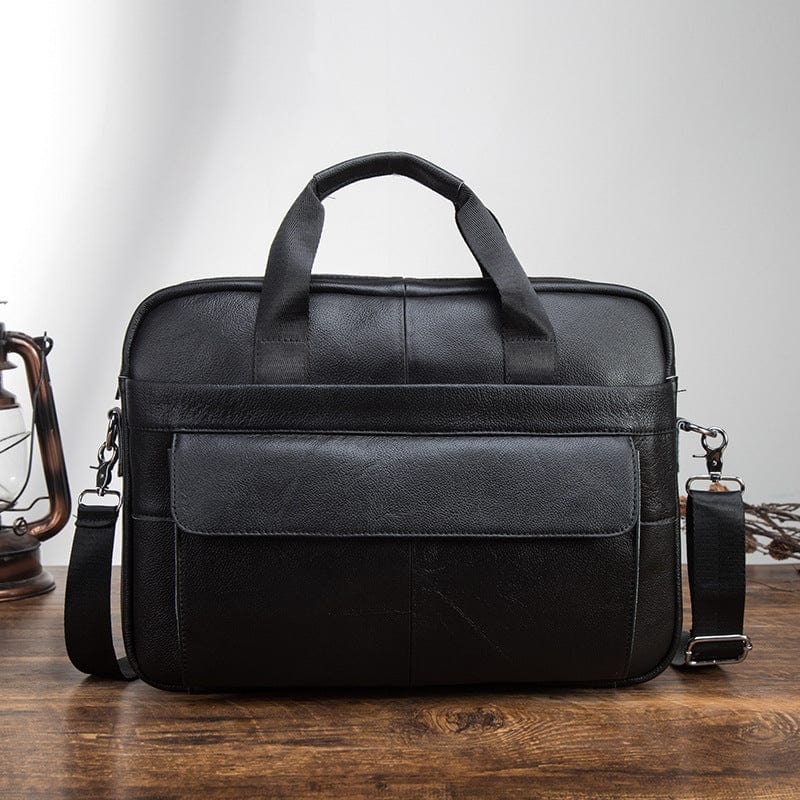 Mykt lær Crossbody Bag Optimum Myk Lær Crossbody Bag "Optimum" - Gentcreate