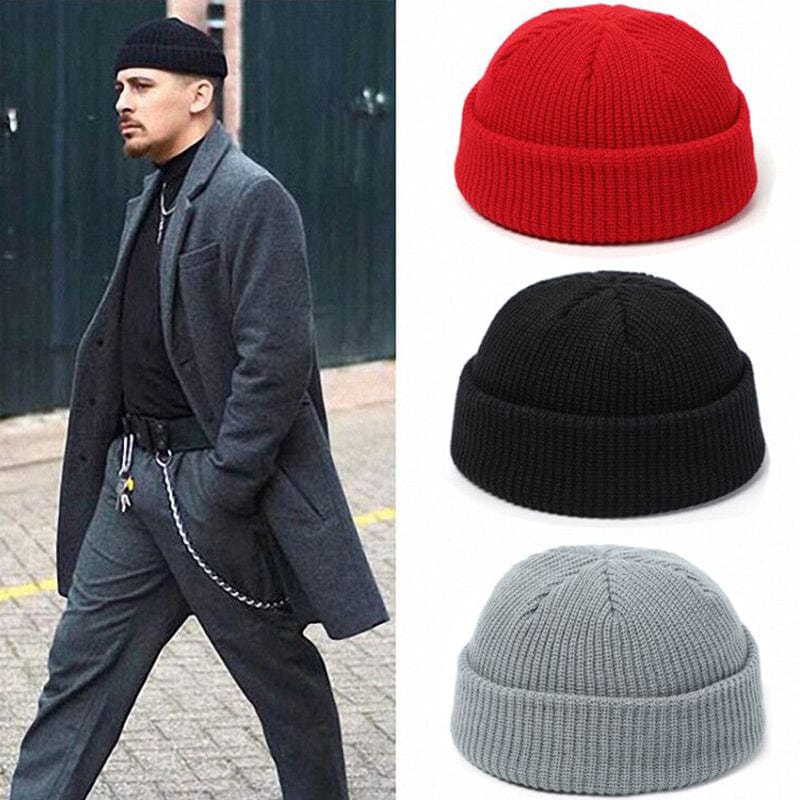 Gorro de lana suave Gorro de lana tejido - Gentcreate