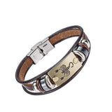Zodiac Lederarmband "Constellatio" - Gentcreate
