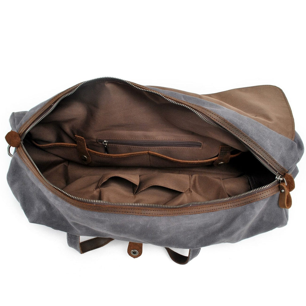 Vintage Duffle Bag Adventum Vintage Duffle Bag "Adventum" - Gentcreate