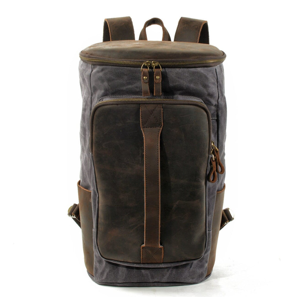 Vintage Backpack Verbatim Canvas rucksack - Gentcreate
