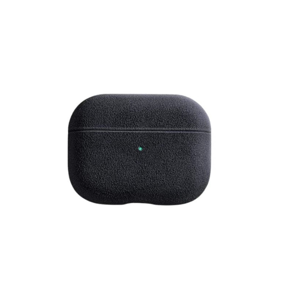 حالة الكانتارا Airpods حافظة سماعات آيربودز برو ألكانتارا سوداء