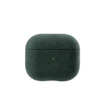 Funda de AirPods 3 de Alcantara verde