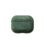 Alcantara Airpods-kuori vihreä