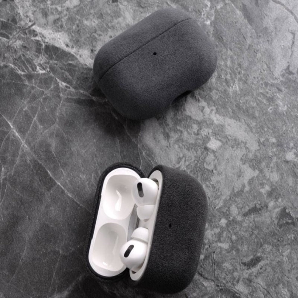 حالة الكانتارا Airpods حافظة سماعات آيربودز ألكانتارا - جينت كريت