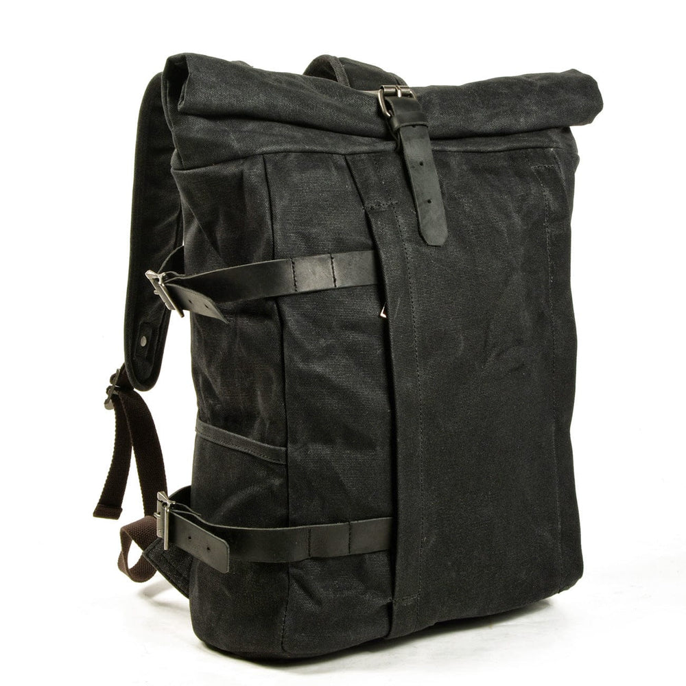 Urban Vintage Backpack Black Urban Vintage Backpack - Gentcreate