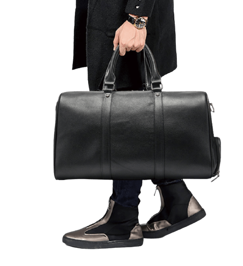 Duffelveske i skinn fra middelalderen Lær Duffle Bag "Medieval" - Gentcreate