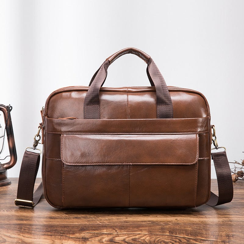 Mykt lær Crossbody Bag Optimum Myk Lær Crossbody Bag "Optimum" - Gentcreate
