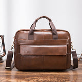 Myk Lær Crossbody Bag "Optimum" - Gentcreate