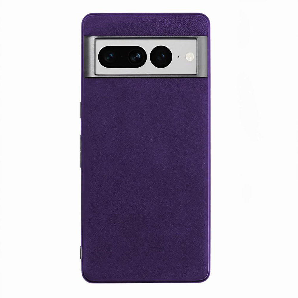 Θήκη Google Pixel 7 Alcantara Suede Βιολετί Θήκη Alcantara Pixel 7 από την Gentcreate