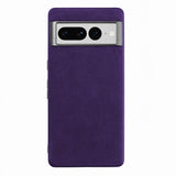 Βιολετί Θήκη Alcantara Pixel 7 από την Gentcreate