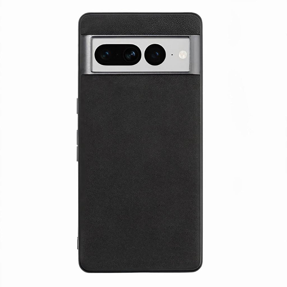 Θήκη Google Pixel 7 Alcantara Suede Μαύρη Θήκη Alcantara Pixel 7