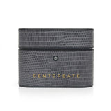 Leder Airpods Pro Hülle Eidechsen Muster - GENTCREATE