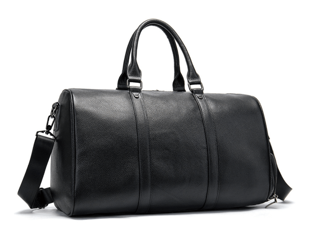 Duffelveske i skinn fra middelalderen Lær Duffle Bag "Medieval" - Gentcreate