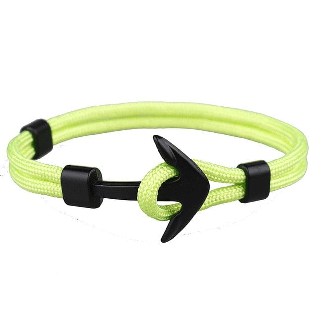Armband Anchoram Mode svart ankare - Gentcreate