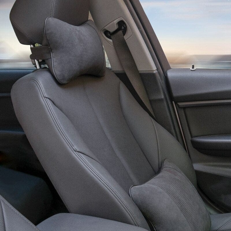 Italian Alcantara Car Neck Pillow - Gentcreate Italian Alcantara Car Neck Pillow - Gentcreate