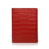 Matt Red Leather Passport Holder By Gentcreate
