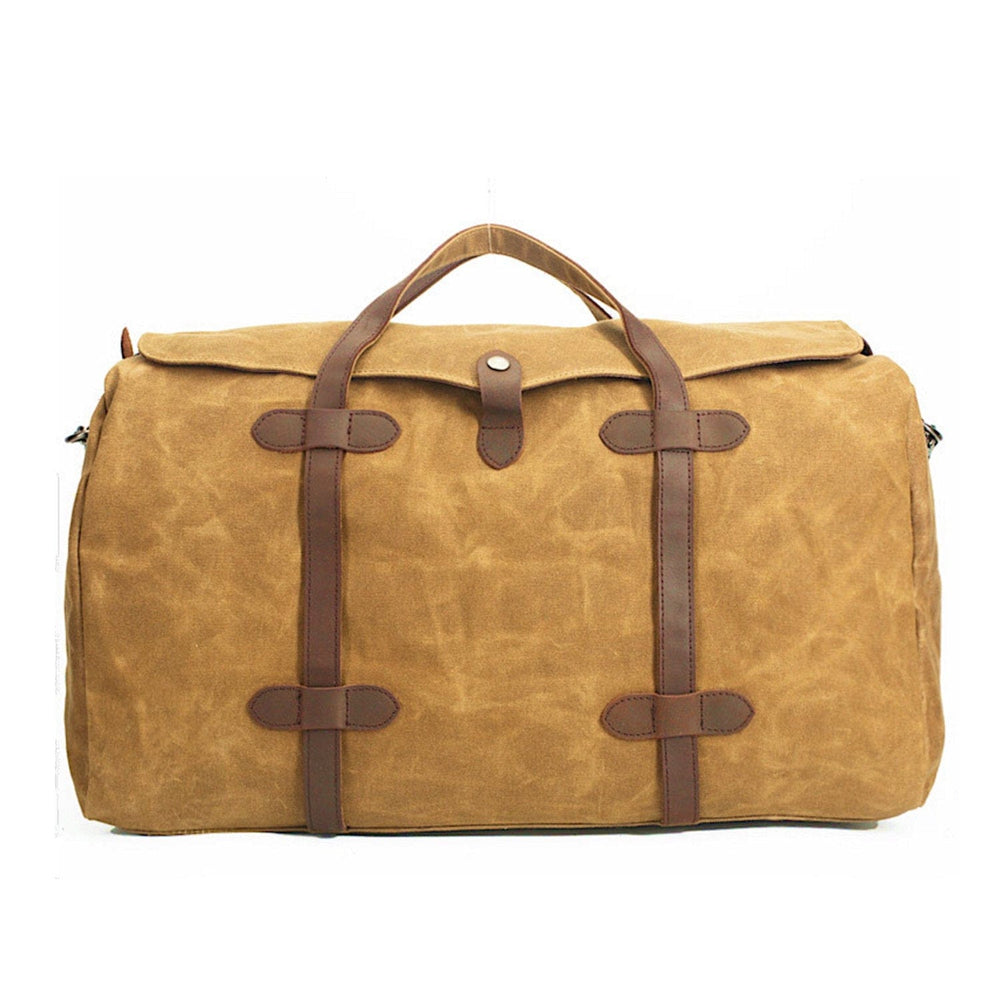 Vintage Duffle Bag Adventum Vintage Duffle Bag "Adventum" - GENTCREATE