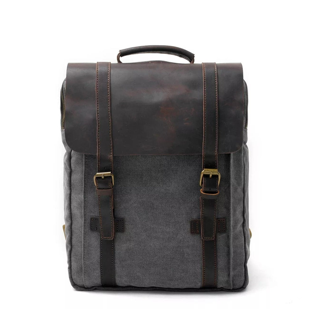 Waxed Canvas Backpack Urbs Waxed Canvas Backpack "Urbs" - Gentcreate