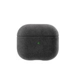 Funda de AirPods Pro de cuero gris