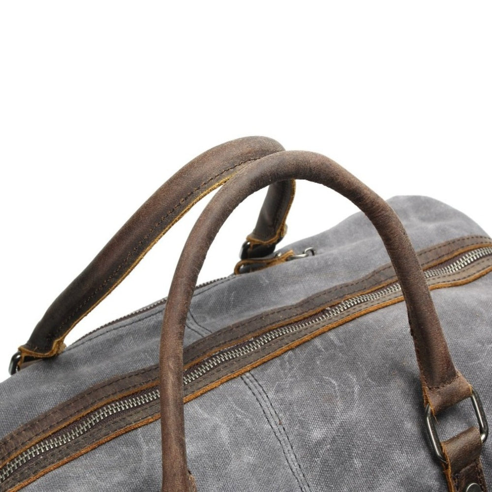 Vintage Weekender Bag Antiquus Weekend Travel Bag - Gentcreate