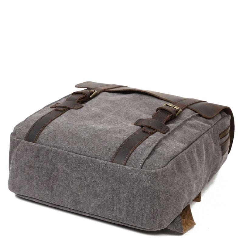 Waxed Canvas Backpack Urbs Vintage Rucksack- Gentcreate