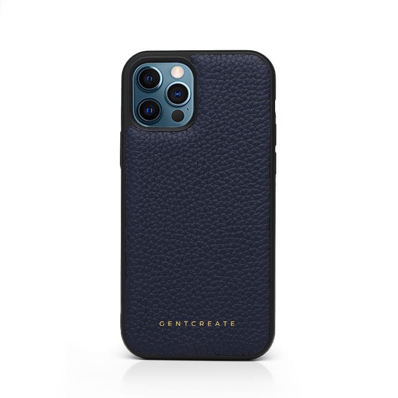 Leather iPhone Case Pebble Pattern Leather iPhone Case Pebble Pattern - GENTCREATE