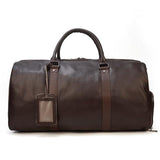 Borsa da Viaggio in Pelle Fatta a Mano - Gentcreate
