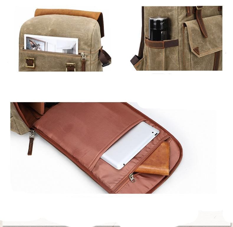 Vintage Camera Backpack Consequat Luxury Backpack - Gentcreate