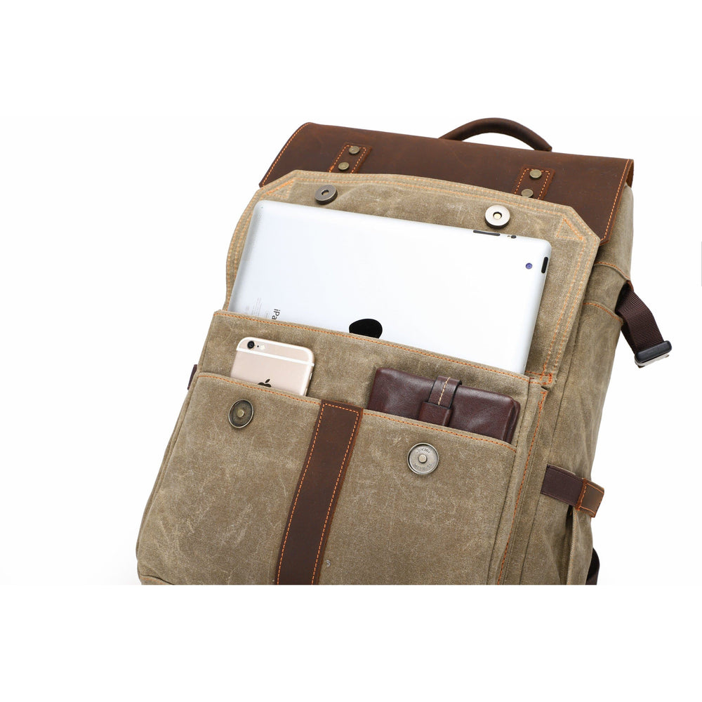 Vintage Camera Backpack Consequat Backpack for men- Gentcreate