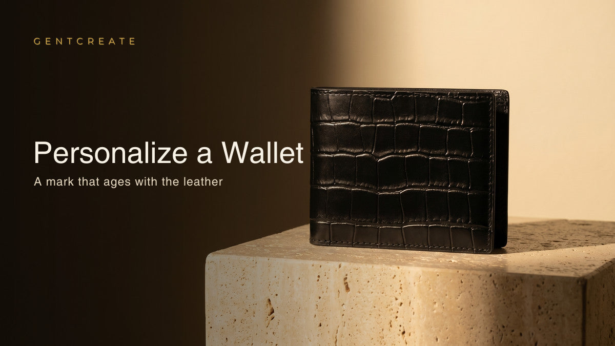 How to Personalize a Leather Wallet