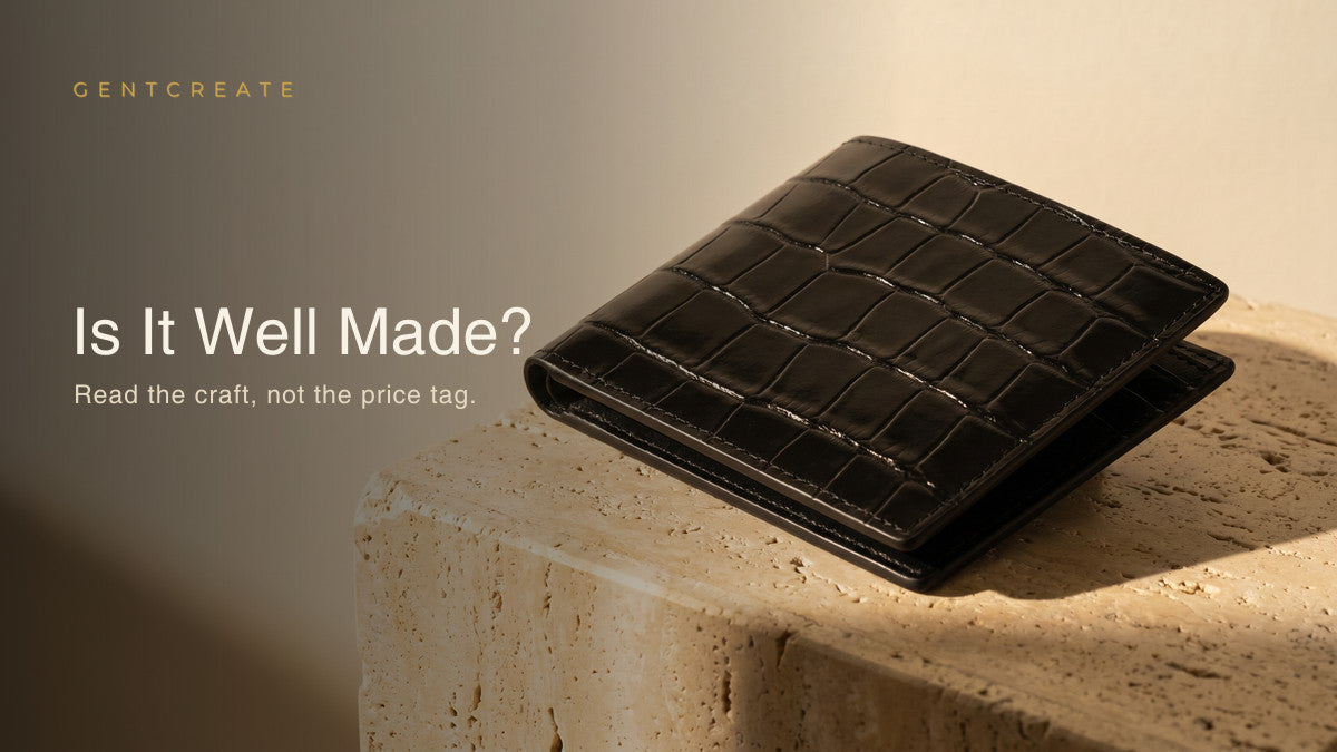 How to Tell If a Leather Wallet Is Well Made