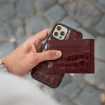Brown & Burgundy Leather Wallets & Card Holders