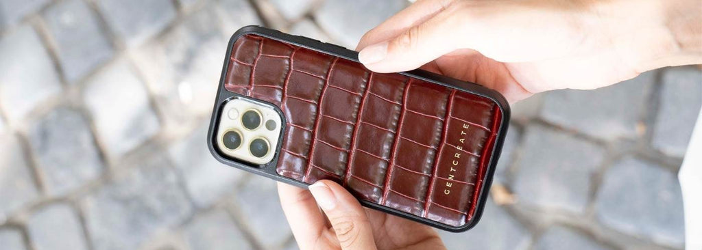 Leather iPhone Cases: Luxury Leather Cases by GENTCREATE