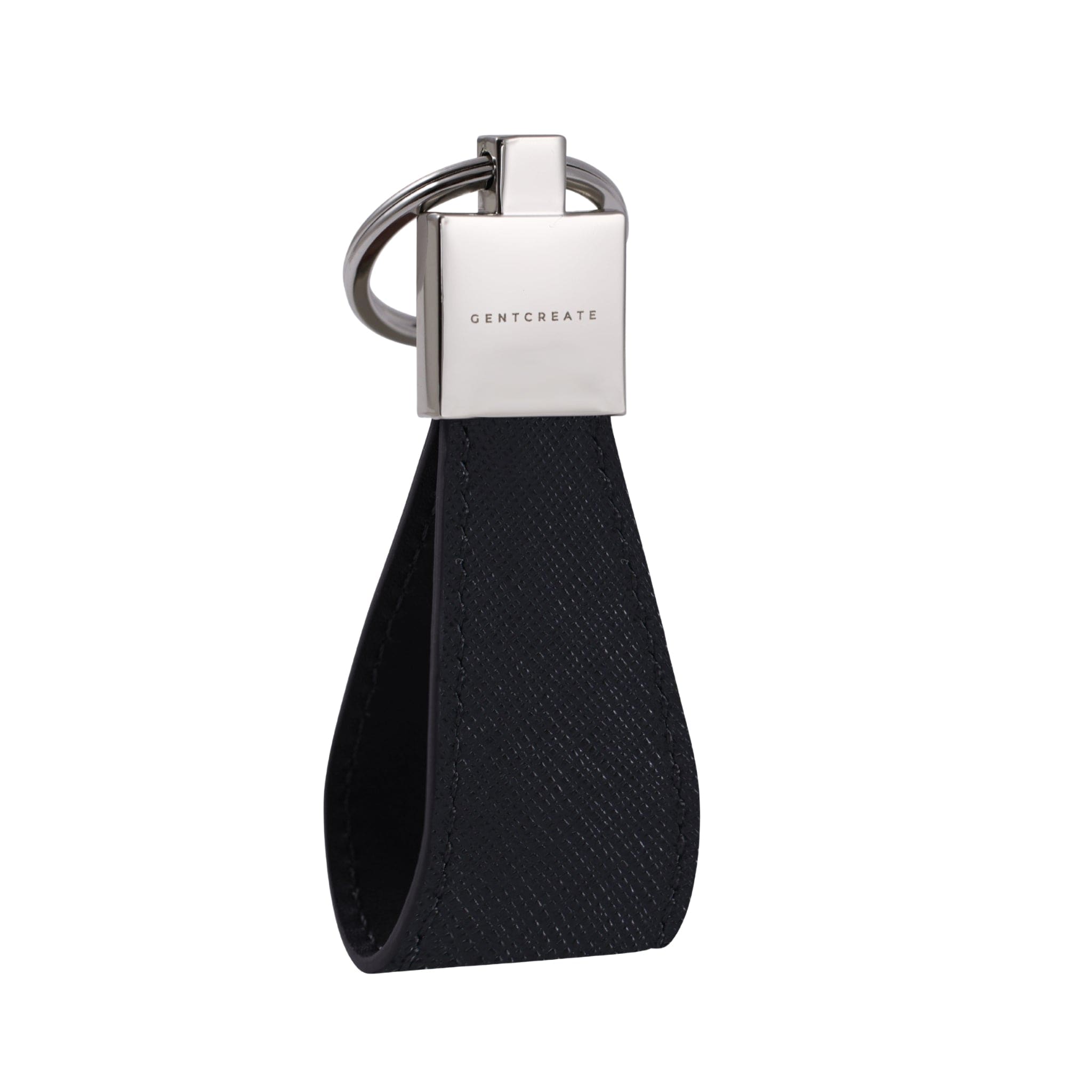 【日本入手困難】Saffiano Leather and l Keychain Saffiano Leather Keychain