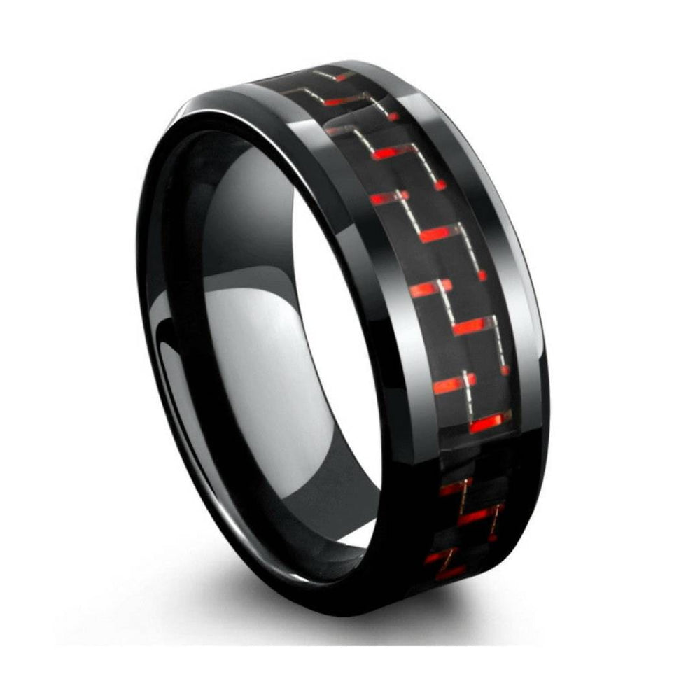 Black Carbon Ring By Gentcreate