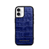 Funda iPhone de piel Croco Brillante